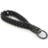 NEW! QTED x RINFIT Chain Wrist Lanyard for Keys - Keychain for Women and Men - Silicone Hand Loop Strap with Keyring. Color: Black and Gunmetal Gray - Patented Design
